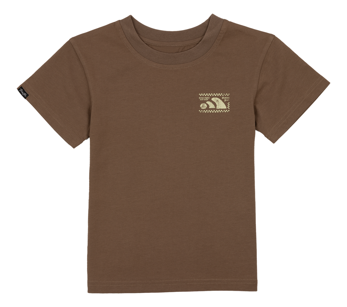 Surf Shop Fins T-Shirt (Brown)