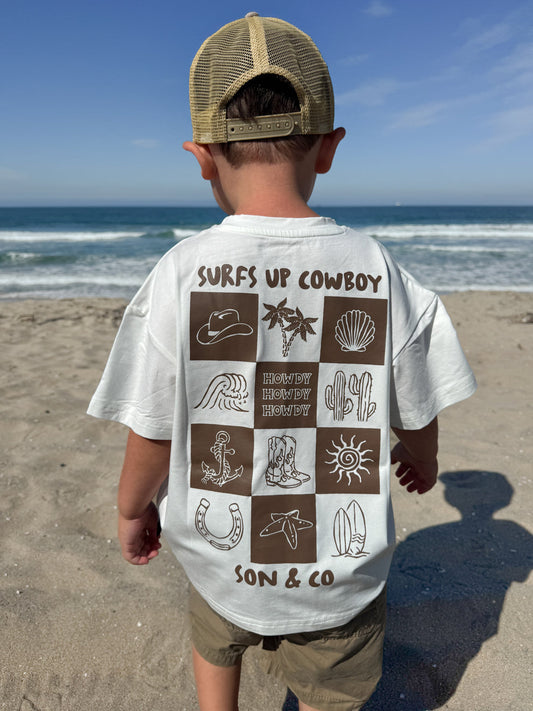 Surf’s Up Cowboy Tee