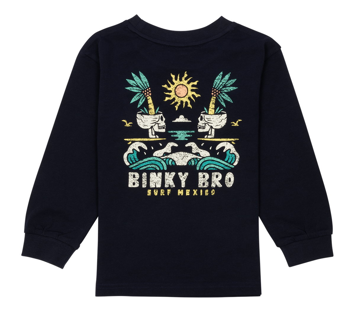 Chickens Graphic Long Sleeve - Black