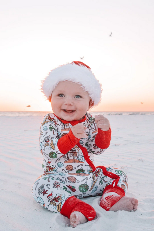 Jolly Waves Bamboo Zippy Pajama