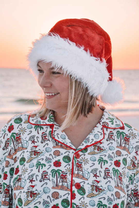 Jolly Waves Women's Bamboo Pajama Set