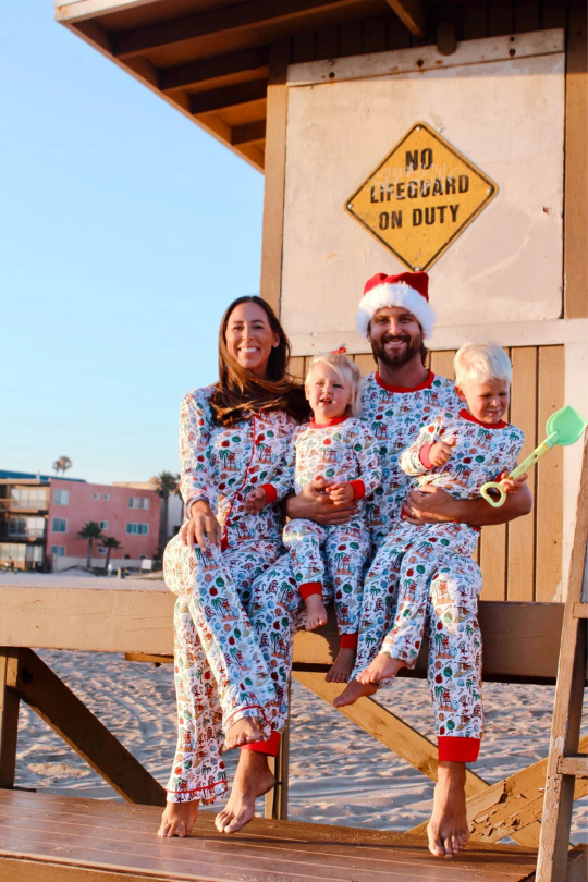 Jolly Waves Men's Bamboo Pajama Set
