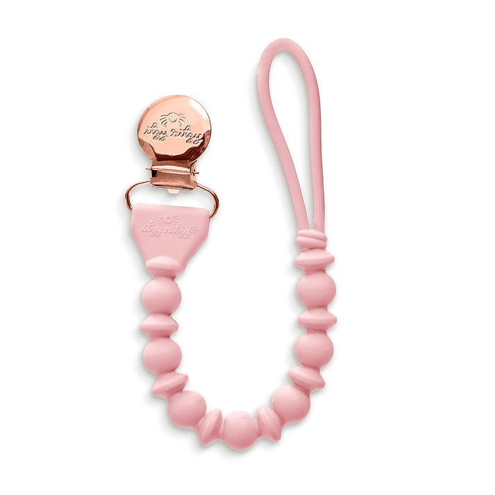 Sweetie Strap Beaded Pacifier Clip