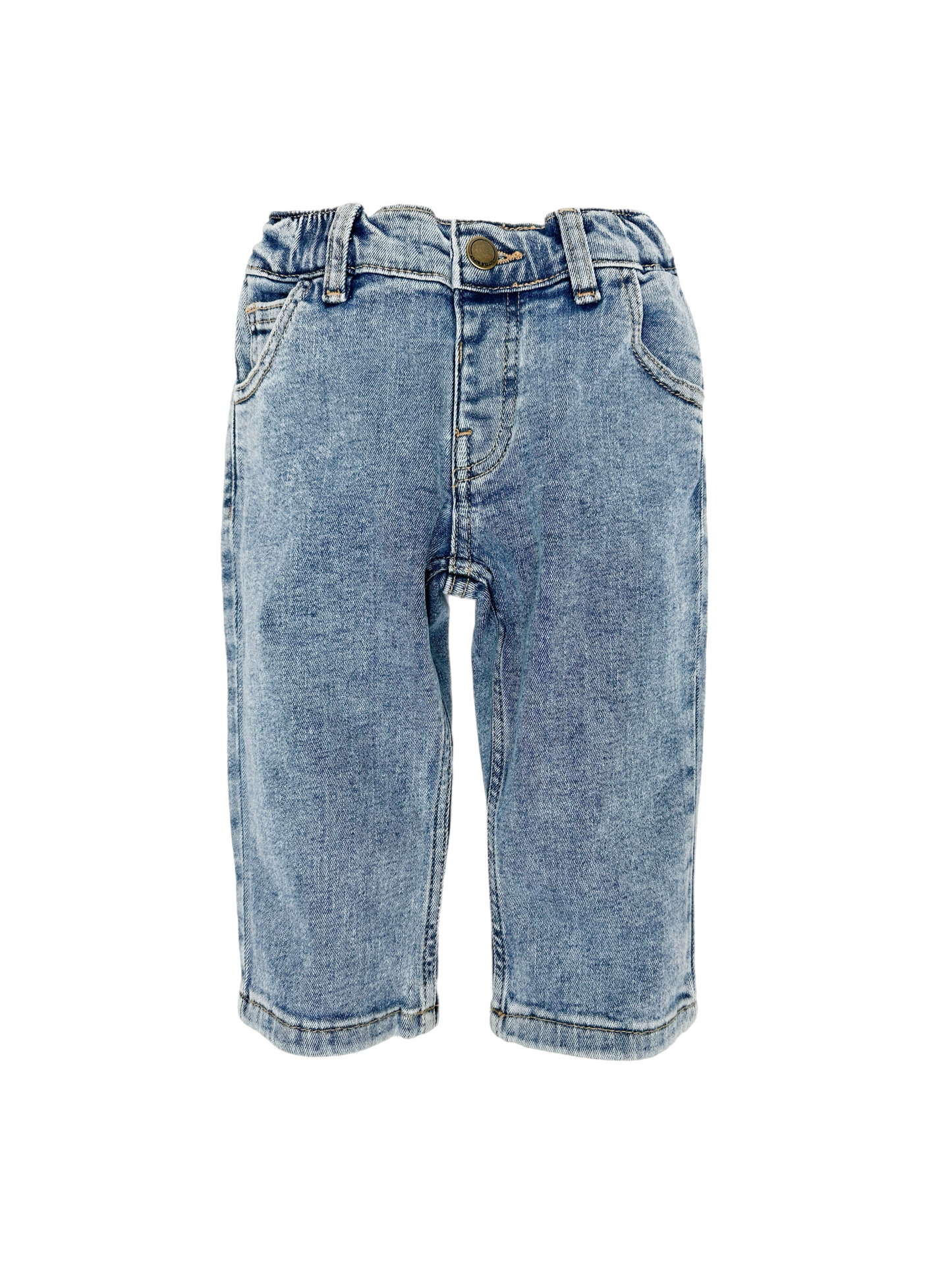 STRAIGHT LEG DENIM