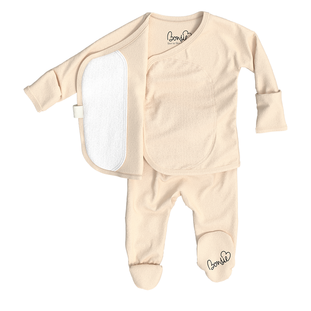 Skin-to-Skin Footie- Oat