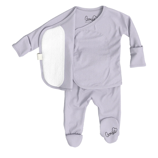 Skin-to-Skin Footie- Hush Sky