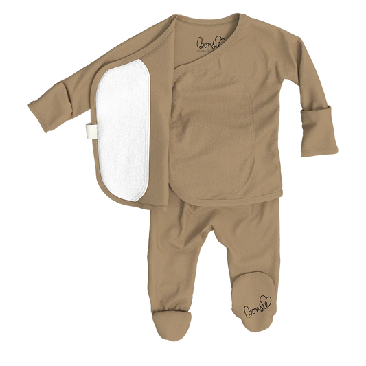 Skin-to-Skin Footie- Mocha