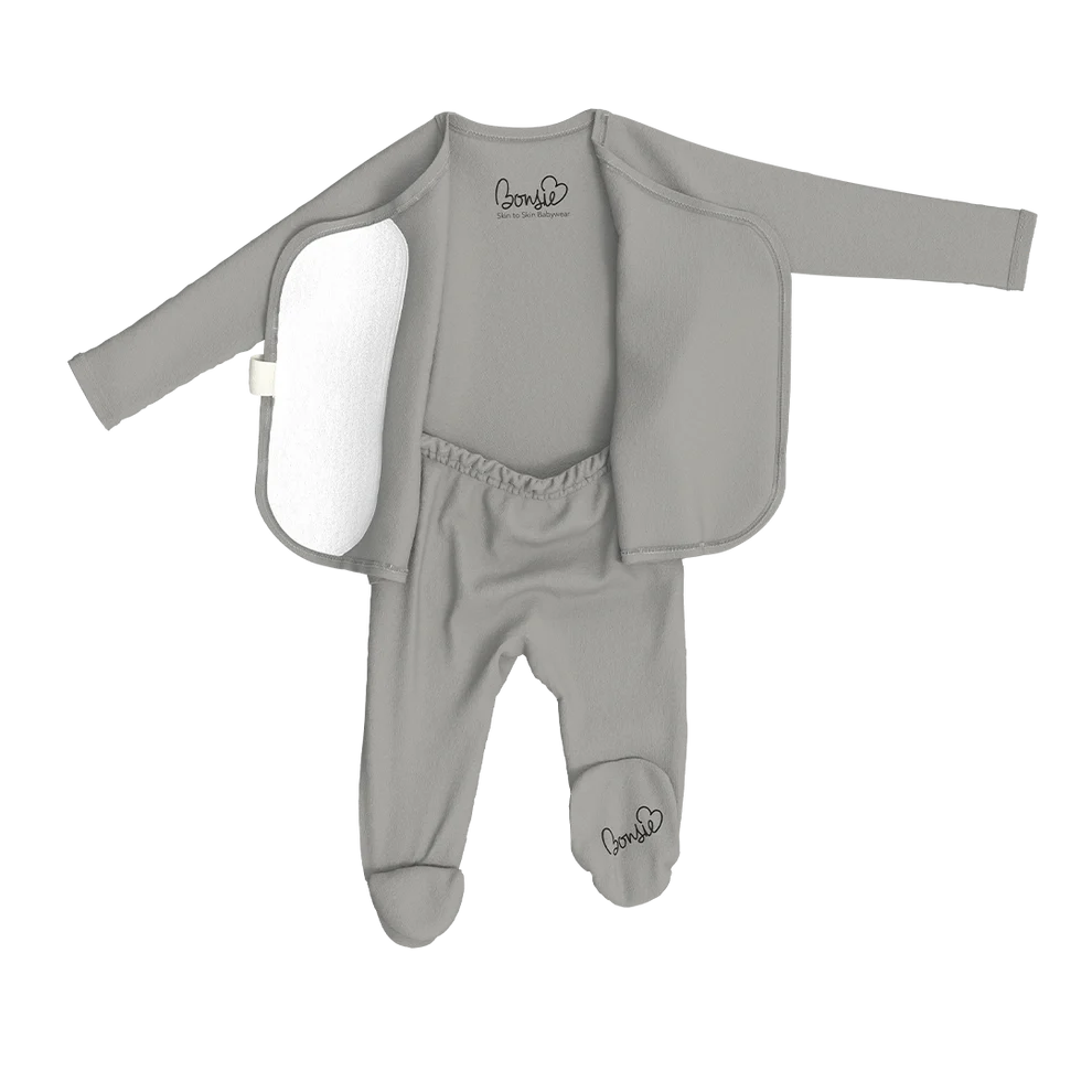 Skin-to-Skin Footie- Fog