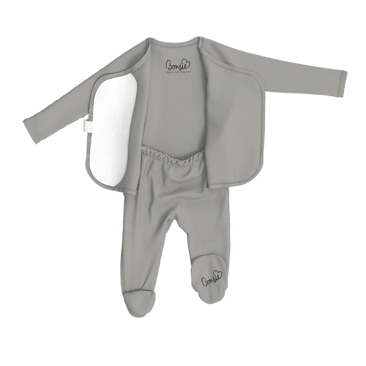 Skin-to-Skin Footie- Fog