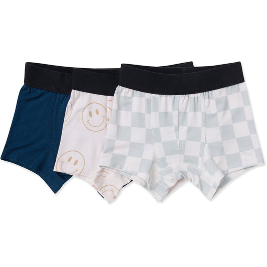 Boxer Brief 3-Pack Ocean Checker Multi