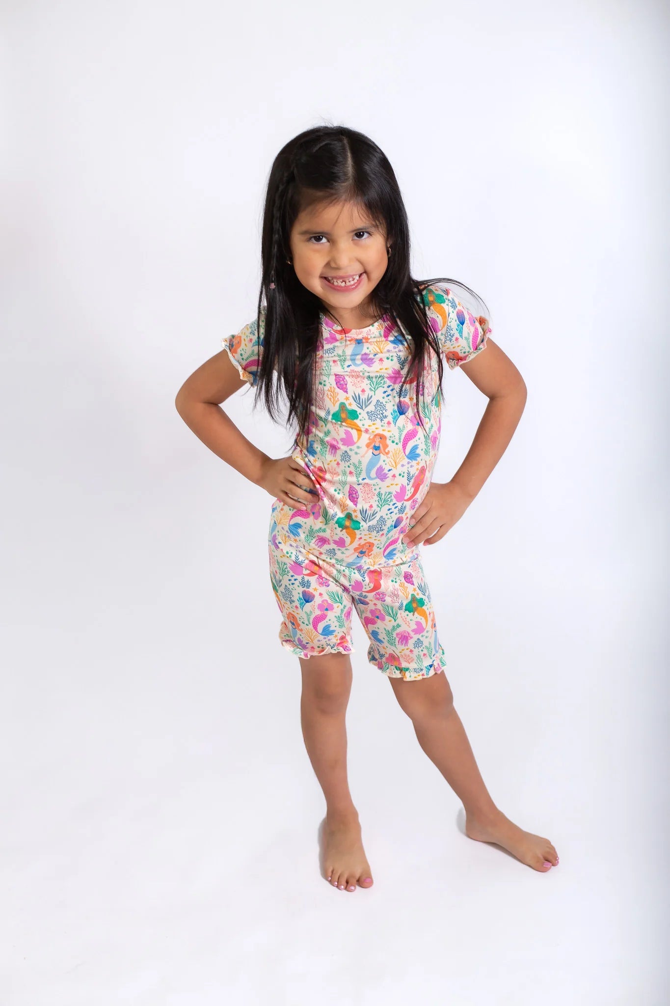 Mermaid Magic Bamboo Short PJ Set