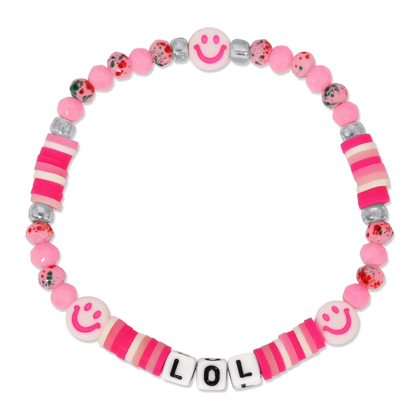 Colorful Words Kids Bracelet