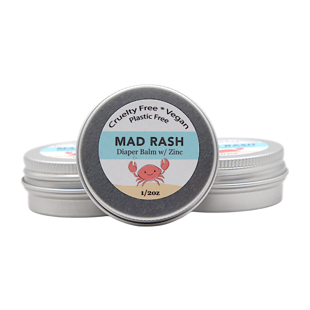 Mad Rash Diaper Cream w/Zinc (1/2 oz sample/travel size)