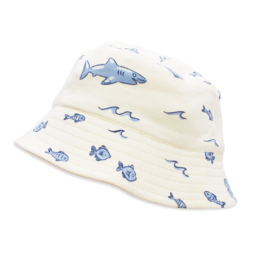 Tropic-Pals Shark Organic Bucket Hat