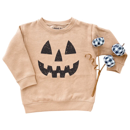 Pumpkin Smiley Crewneck