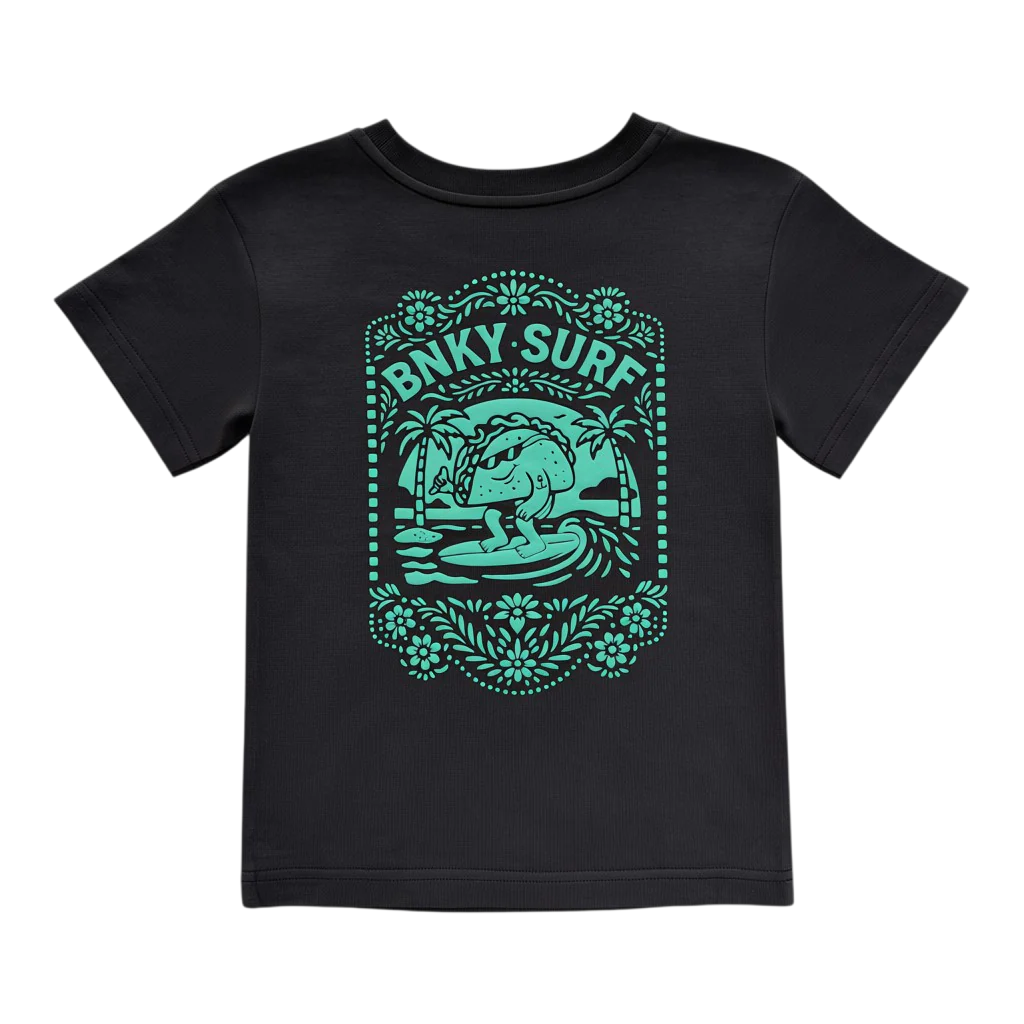The Surf Taco Graphic Tee - Charcoal