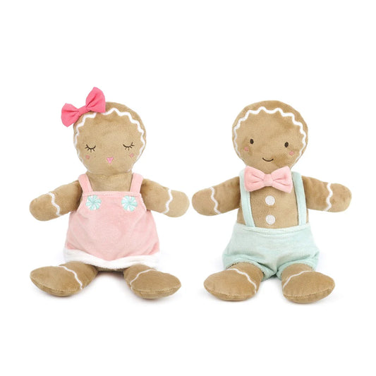 Pastel Gingerbread Boy + Girl