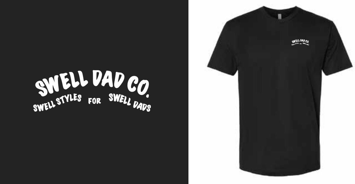 Ride The Wave Together Swell Dad Co Tee