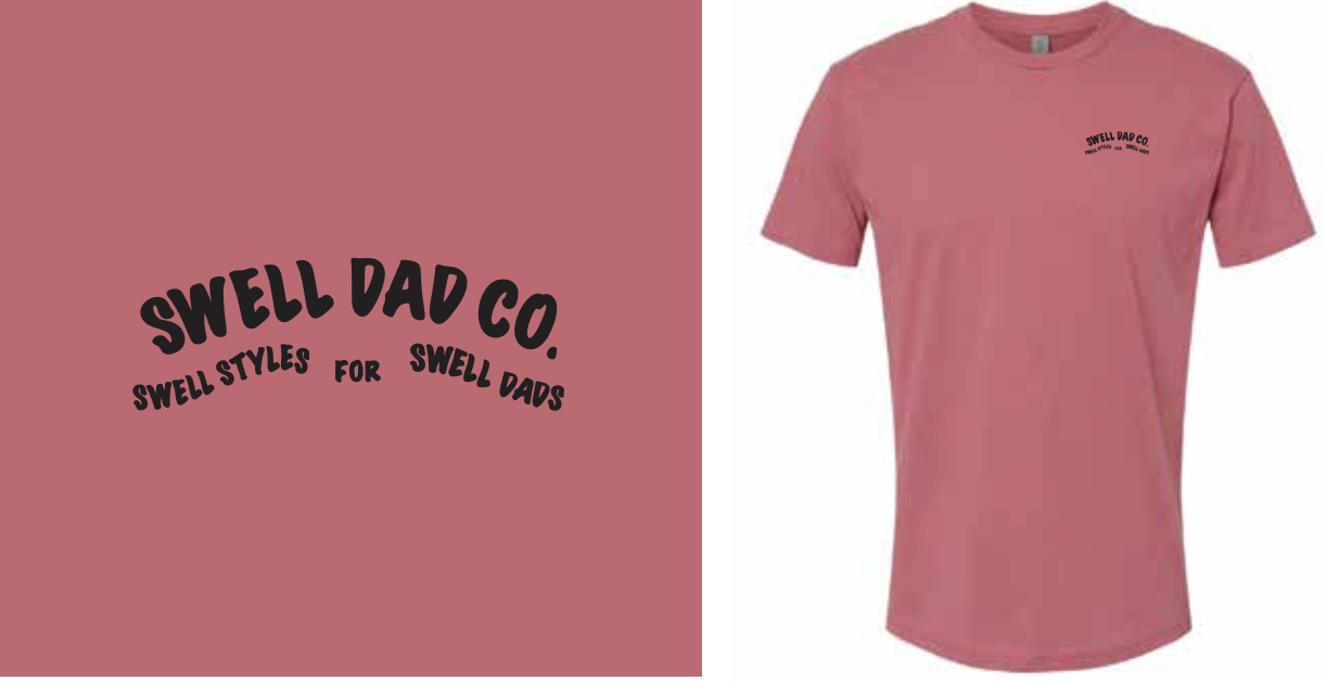 Ride The Wave Together Swell Dad Co Tee