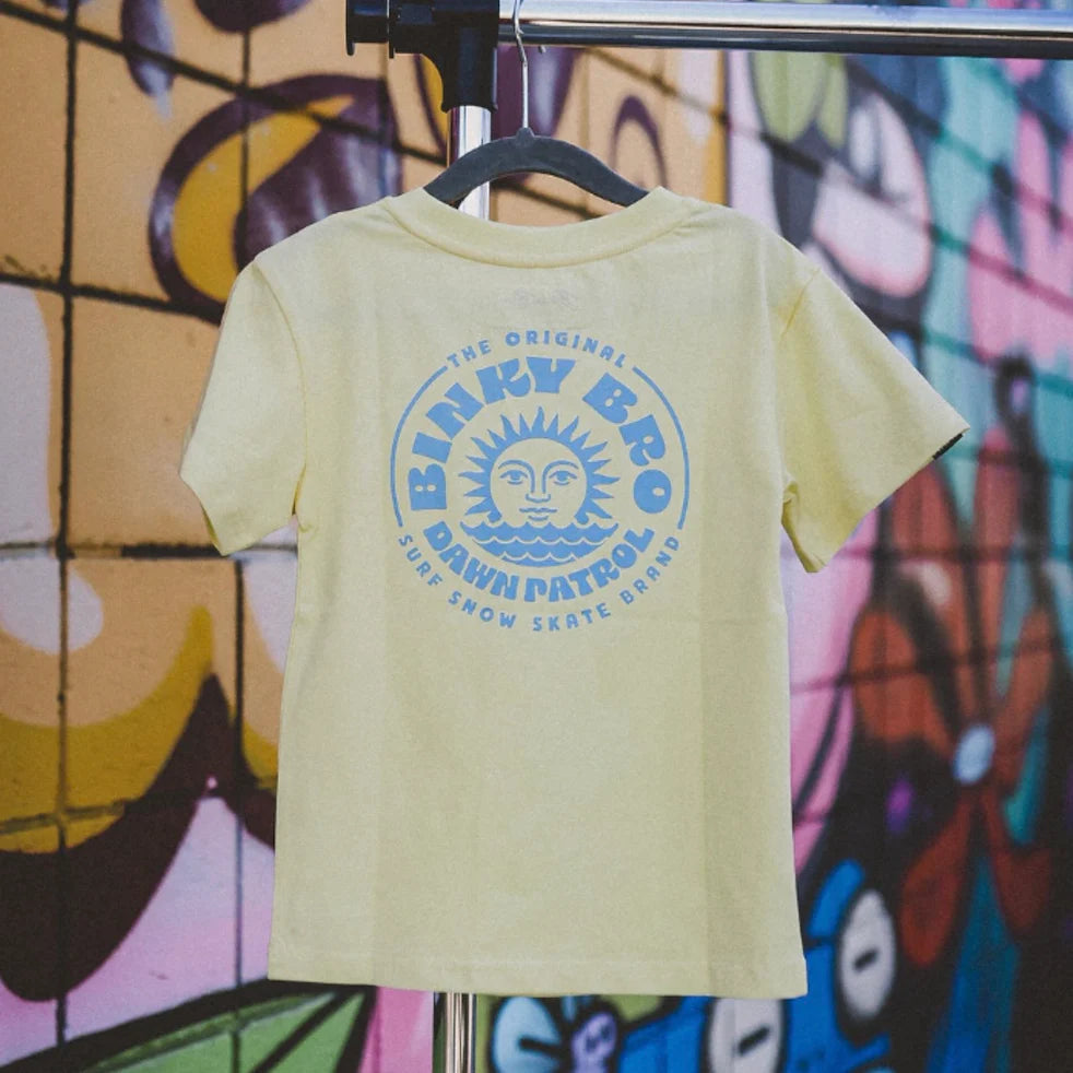 Dawn Patrol Graphic Tee - Yellow