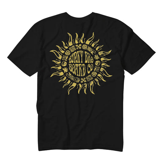 Coastal Glow Graphic Tee - Black