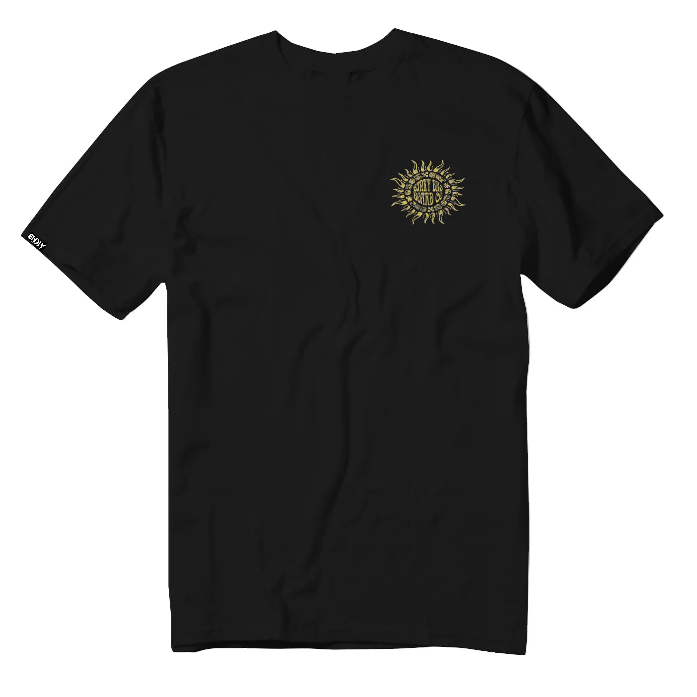 Coastal Glow Graphic Tee - Black