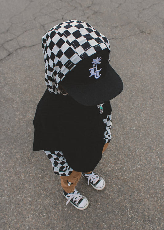 UPF 35 Checkered Long Sleeve