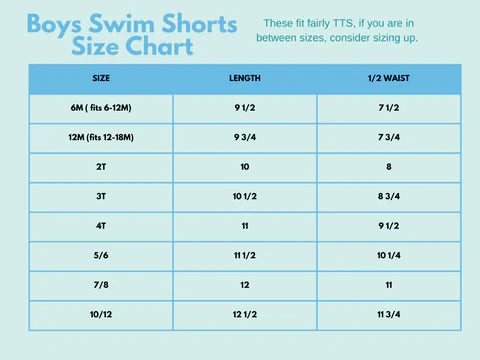 Island Vibes Swim Shorts