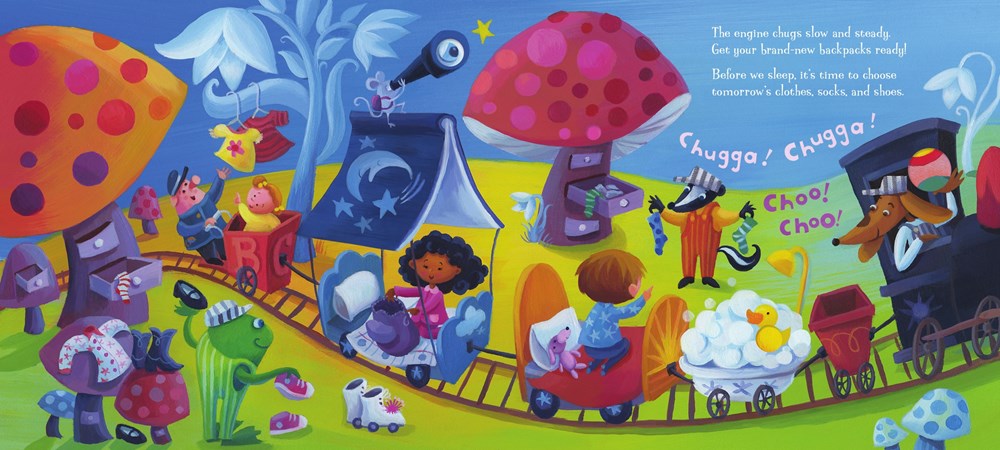 The Goodnight Train Ready For School Board Book
