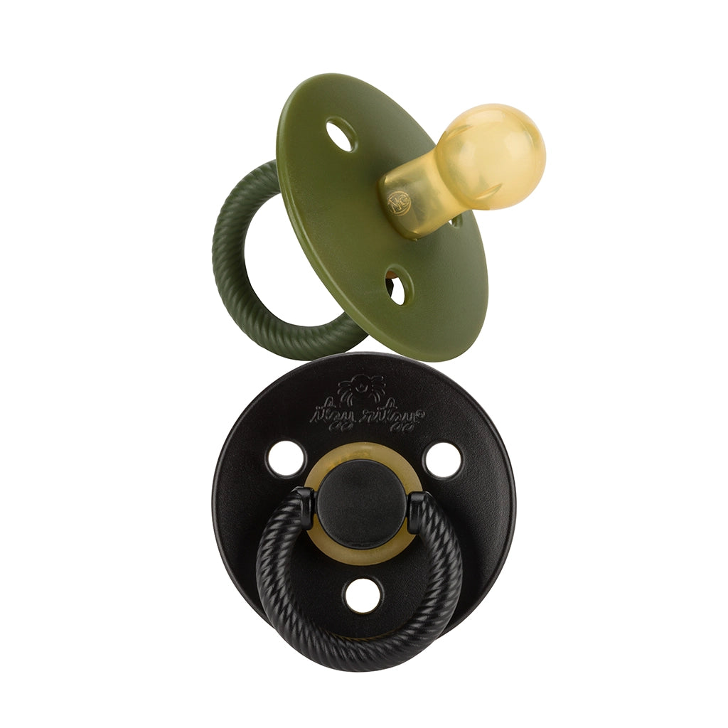 Itzy Soother Natural Rubber Pacifier Set