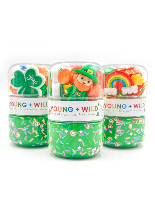 Lucky Leprechaun Grab & Go Dough Jar