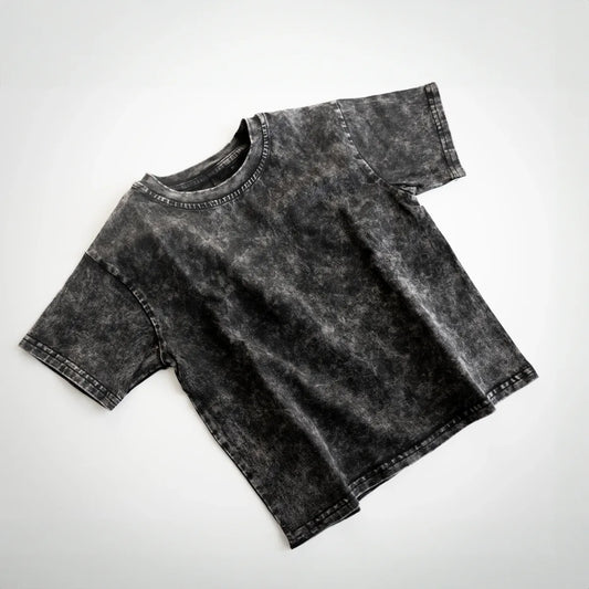 Black Acid Wash T-Shirt