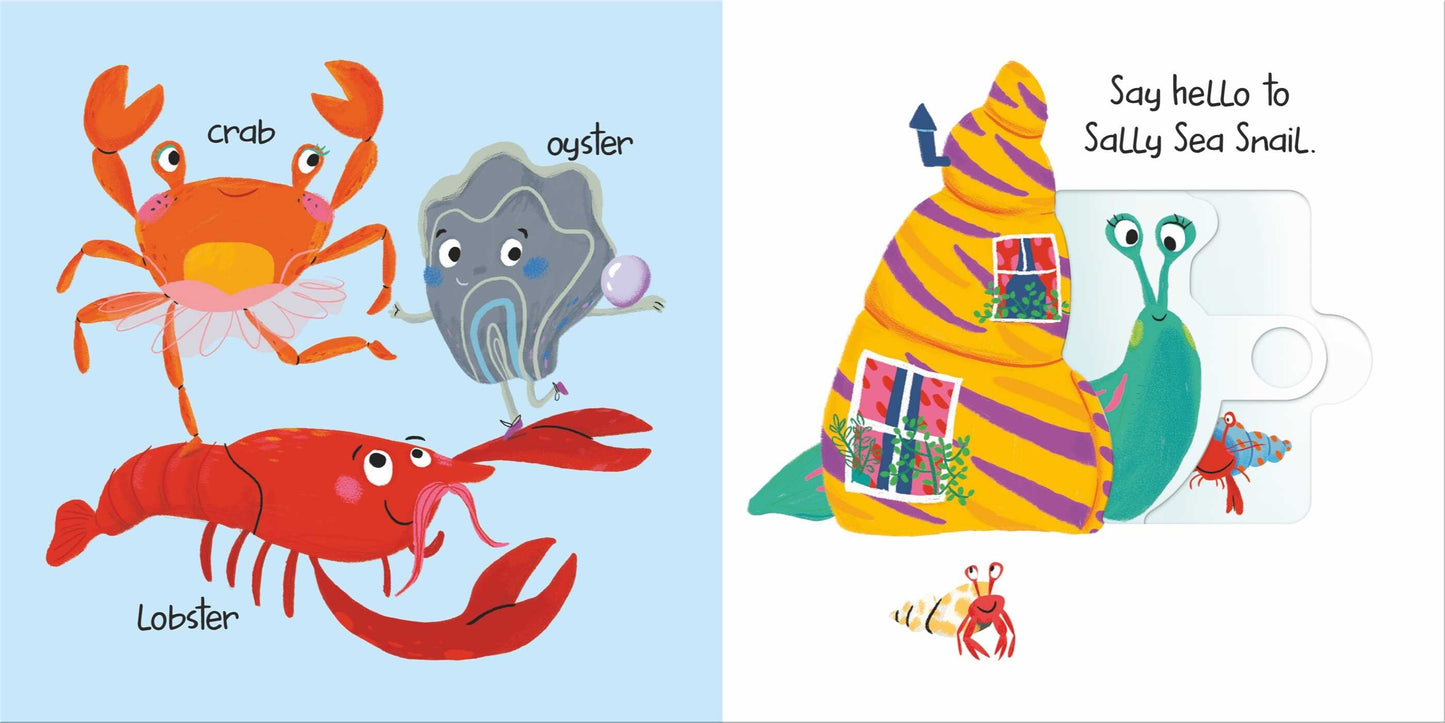 Slide and Peek - In the Ocean Interactive Board Book